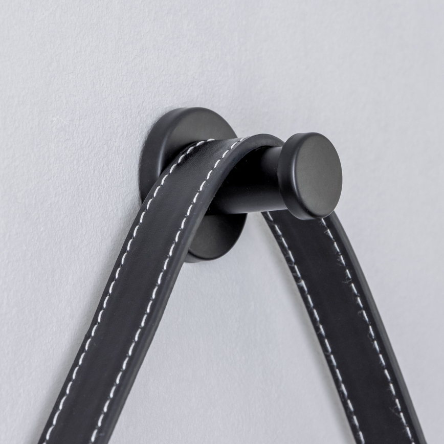 Brilagi - LED-vannitoa peegel VERESE LED/19W/230V Ø 60 cm must IP44 CRI 90 hämardatav + CCT