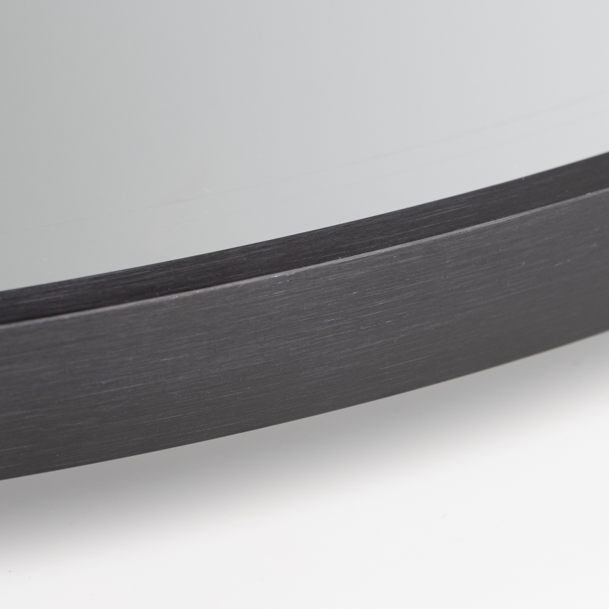 Brilagi - LED-vannitoa peegel VERESE LED/19W/230V Ø 60 cm must IP44 CRI 90 hämardatav + CCT