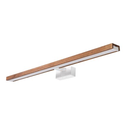 Brilagi - LED-vannitoa peegli valgustus WOODY MIRROR 3v1 LED/15W/230V 80 cm IP44 valge/tamm-kirsipuu