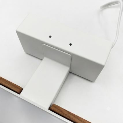 Brilagi - LED-vannitoa peegli valgustus WOODY MIRROR 3v1 LED/15W/230V 80 cm IP44 valge/tamm-kirsipuu