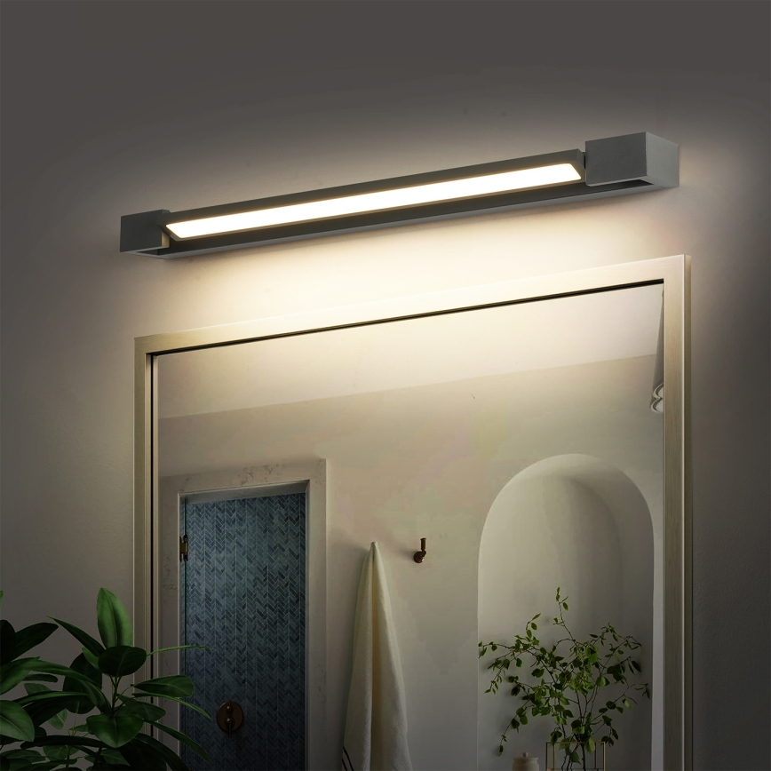 Brilagi - LED vannitoa peegli valgustus AQUA LINE LED/18W/230V 60 cm IP44 antratsiit CRI 90
