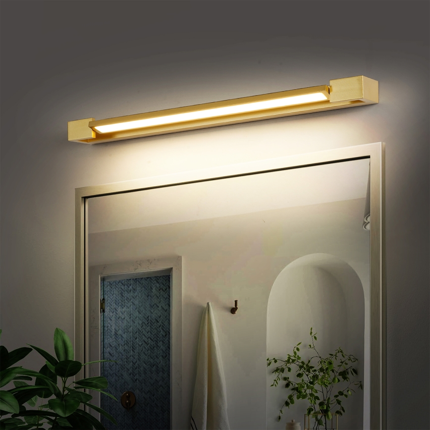 Brilagi - LED vannitoa peeglivalgusti AQUA LINE LED/18W/230V 60 cm IP44 kuldne CRI 90
