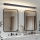 Brilagi - LED-vannitoa peegli valgusti AQUA LINE LED/36W/230V 120 cm IP44 must
