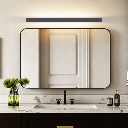BRILAGI - LED vannitoa peegli valgusti AQUA LINE LED/20W/230V 80 cm IP44 must CRI 90