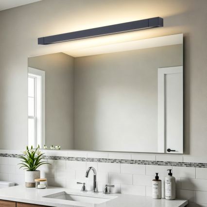 BRILAGI - LED vannitoa peegli valgusti AQUA LINE LED/20W/230V 80 cm IP44 must CRI 90