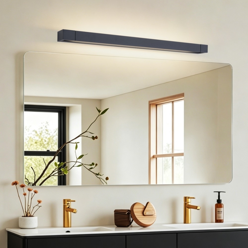 BRILAGI - LED vannitoa peegli valgusti AQUA LINE LED/20W/230V 80 cm IP44 must CRI 90