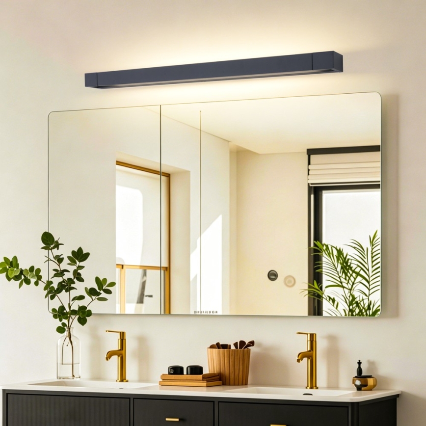 BRILAGI - LED vannitoa peegli valgusti AQUA LINE LED/20W/230V 80 cm IP44 must CRI 90