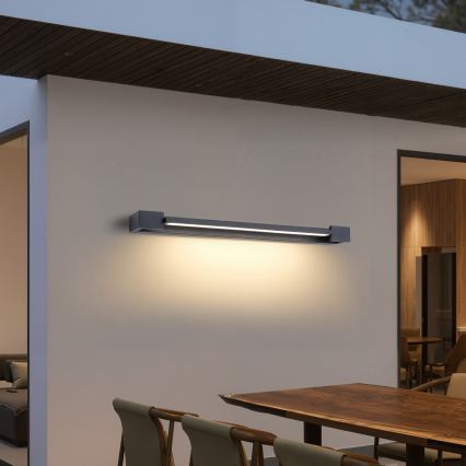 Brilagi - LED-vannitoapeegli valgusti AQUA LINE LED/24W/230V 90 cm IP44 antratsiit CRI 90