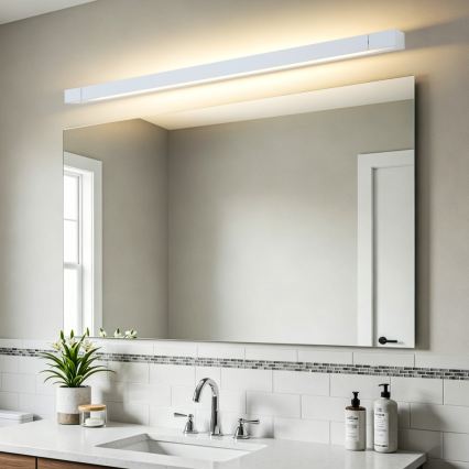 BRILAGI - AQUA LINE LED vannitoa peegelvalgusti 28W/230V, 100 cm, IP44, valge, CRI 90