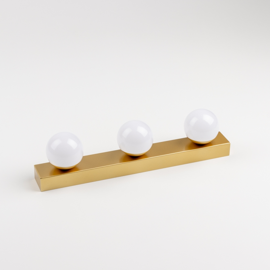 Brilagi - LED-vannitoa peegli valgusti HOLLYWOOD 3xLED/3W/230V 39 cm IP44 kuldne
