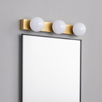 Brilagi - LED-vannitoa peegli valgusti HOLLYWOOD 3xLED/3W/230V 39 cm IP44 kuldne