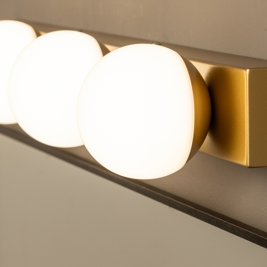 Brilagi - LED-vannitoa peegli valgusti HOLLYWOOD 3xLED/3W/230V 39 cm IP44 kuldne