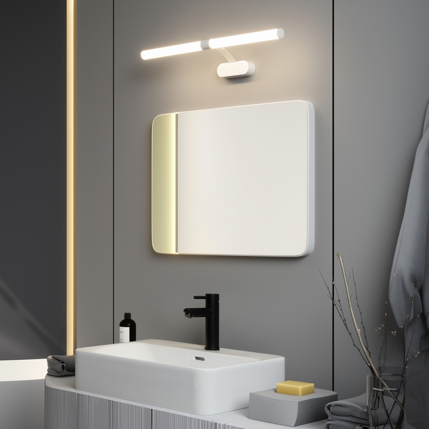 Brilagi - 2-ühes TUBEO LED vannitoa peeglivalgusti LED/8W/230V 60 cm IP44 valge