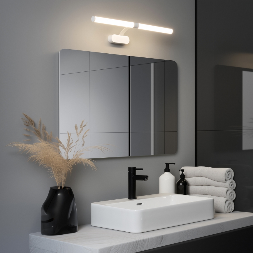 Brilagi - 2-ühes TUBEO LED vannitoa peeglivalgusti LED/8W/230V 60 cm IP44 valge