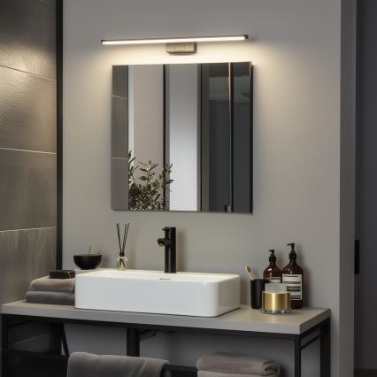 Brilagi - 3-ühes vannitoa peegli LED-valgustus VESTRA LED/12W/230V 60 cm IP44 must