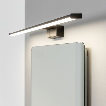 Brilagi - VESTRA 3-ühes LED vannitoapeegli valgusti LED/15W/230V 80 cm IP44 must