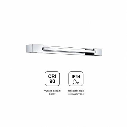 BRILAGI - Vannitoa peegli LED-valgustus AQUA LINE LED/12W/230V 45 cm IP44 läikiv kroom CRI 90