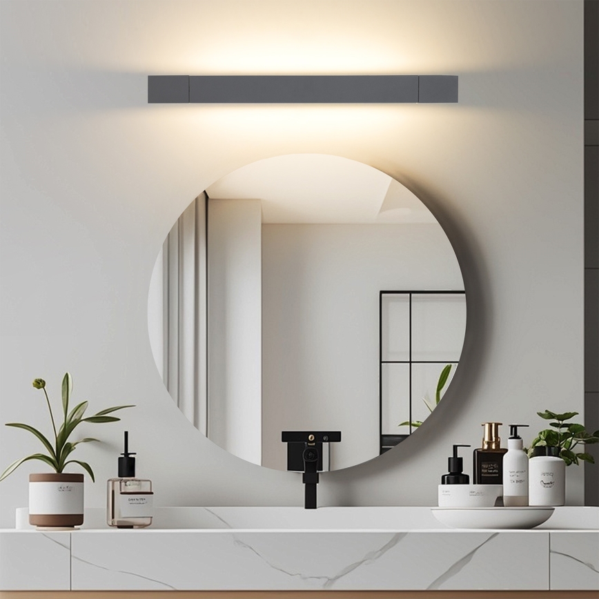 Brilagi - LED-vannitoa peegli valgustus AQUA LINE LED/12W/230V 45 cm IP44 antratsiit CRI 90