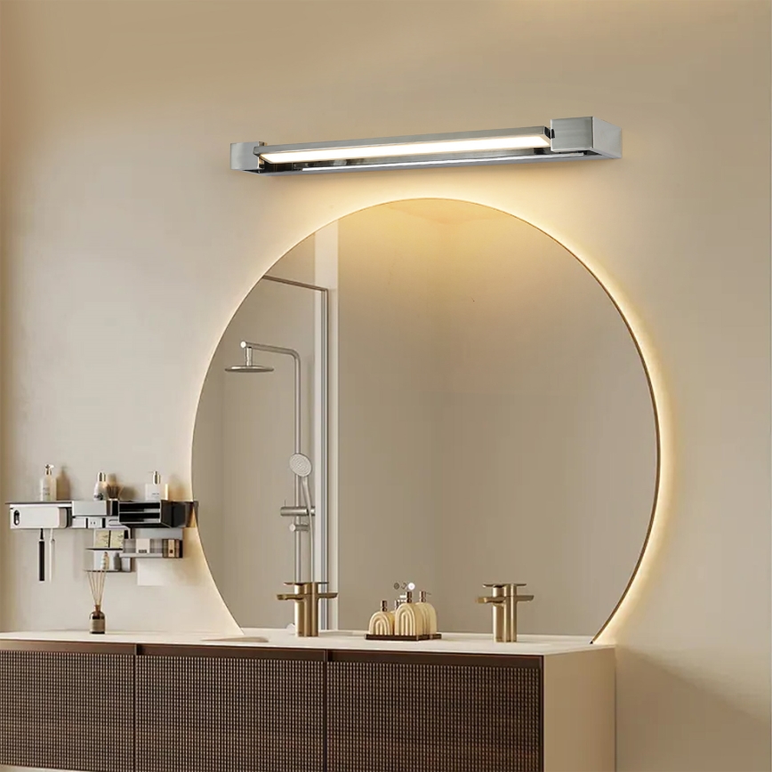Brilagi - LED-vannitoa peeglivalgusti AQUA LINE LED/18W/230V 60 cm IP44 läikiv kroom CRI 90