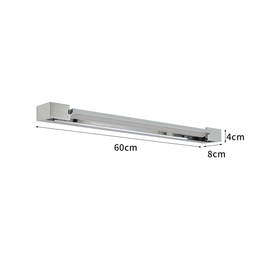 Brilagi - LED-vannitoa peeglivalgusti AQUA LINE LED/18W/230V 60 cm IP44 läikiv kroom CRI 90