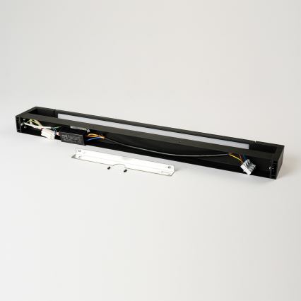 Brilagi - LED vannitoa peeglivalgusti AQUA LINE LED/18W/230V 60 cm IP44 must CRI 90