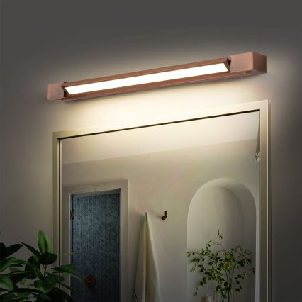 Brilagi - LED vannitoa peegli valgustus AQUA LINE LED/18W/230V 60 cm IP44 pronks CRI 90