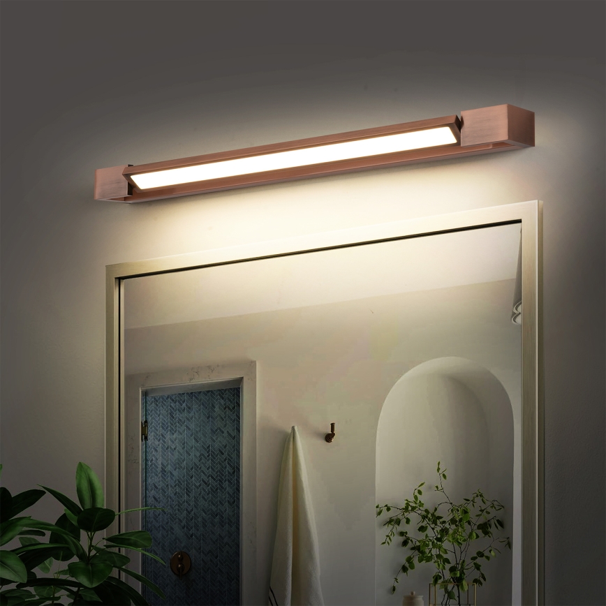 Brilagi - LED vannitoa peegli valgustus AQUA LINE LED/18W/230V 60 cm IP44 pronks CRI 90