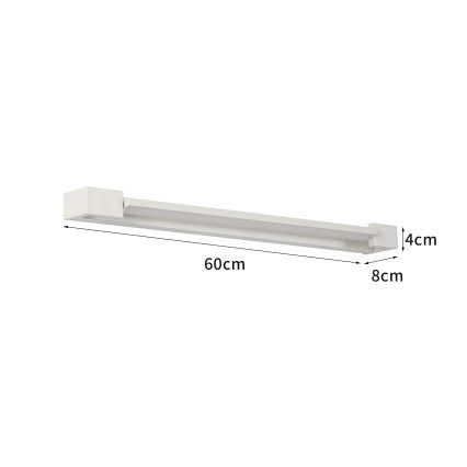 Brilagi - LED-vannitoa peeglivalgusti AQUA LINE LED/18W/230V 60 cm IP44 valge CRI 90