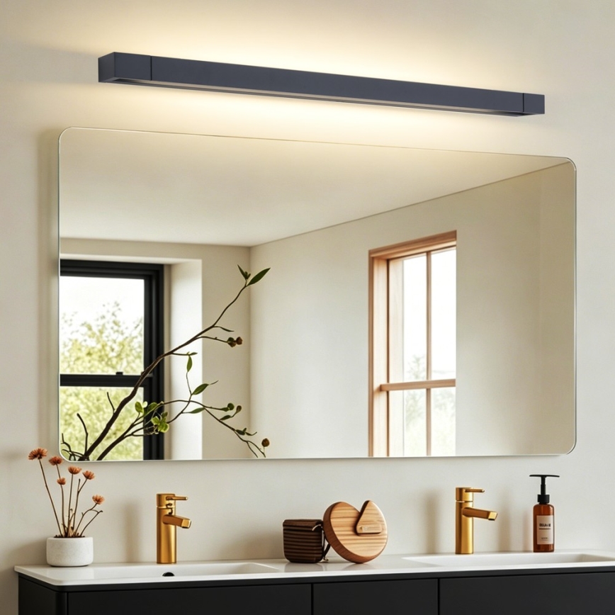 BRILAGI - AQUA LINE LED vannitoa peegli valgusti LED/28W/230V 100 cm IP44 must CRI 90