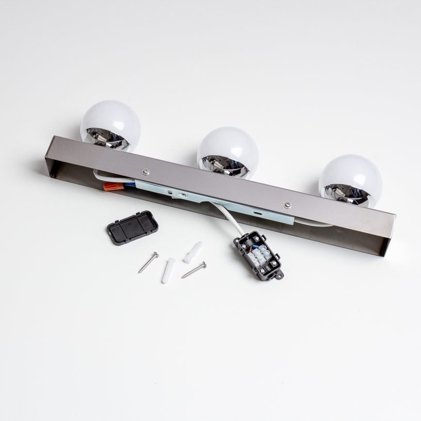 Brilagi - LED-vannitoa peeglivalgusti HOLLYWOOD 3xLED/3W/230V 39 cm IP44 läikiv kroom