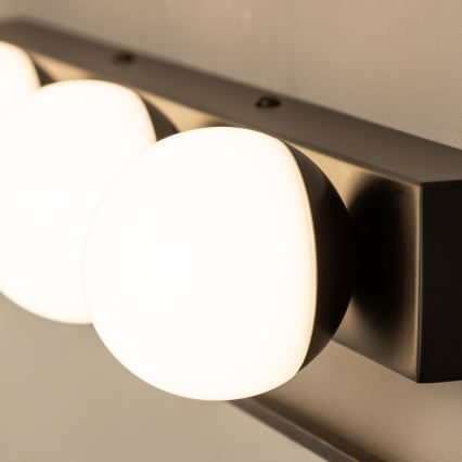 Brilagi - LED-vannitoa peegli valgusti HOLLYWOOD 4xLED/3W/230V 53 cm IP44 must