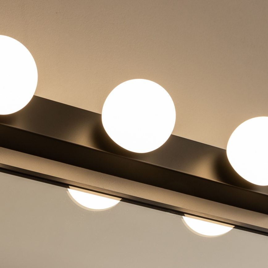 Brilagi - LED-vannitoa peegli valgusti HOLLYWOOD 4xLED/3W/230V 53 cm IP44 must