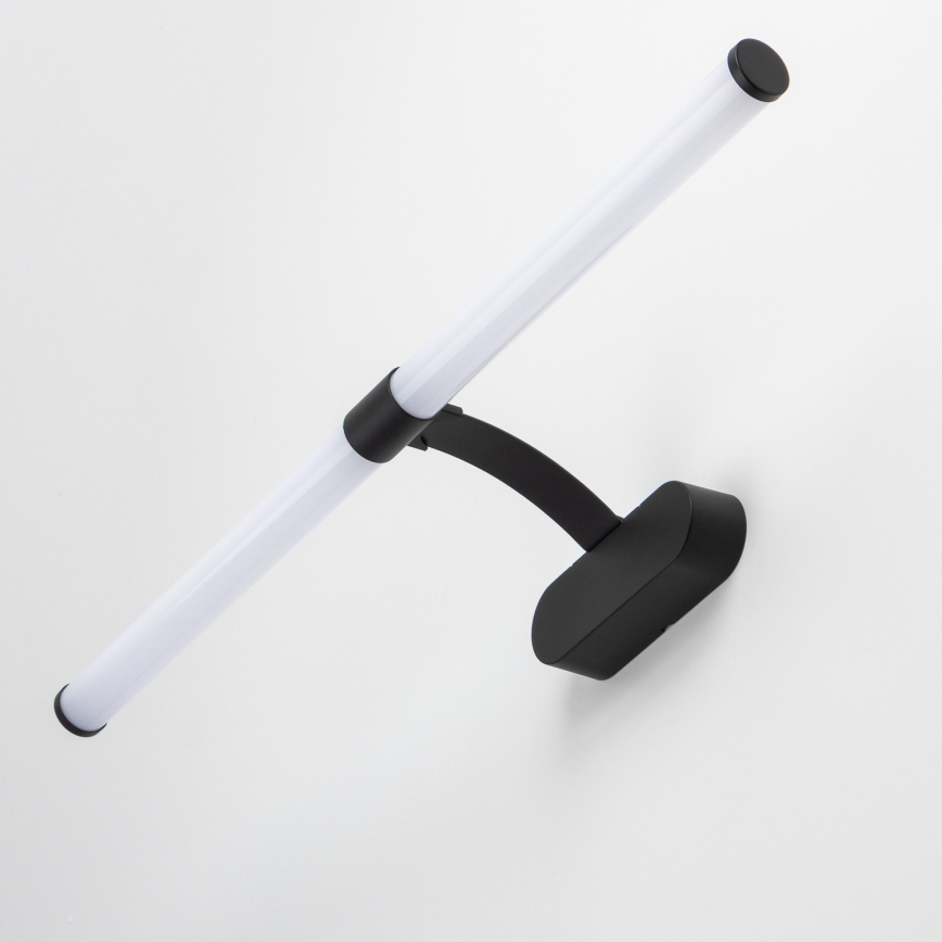Brilagi - LED-vannitoa peegli valgusti 2-ühes TUBEO LED/8W/230V 60 cm IP44 must
