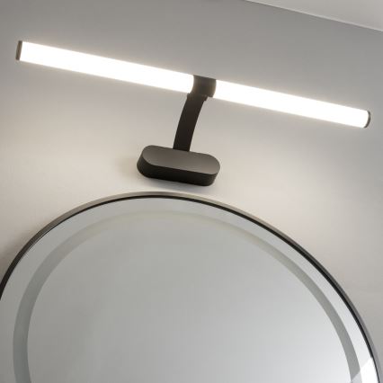 Brilagi - LED-vannitoa peegli valgusti 2-ühes TUBEO LED/8W/230V 60 cm IP44 must