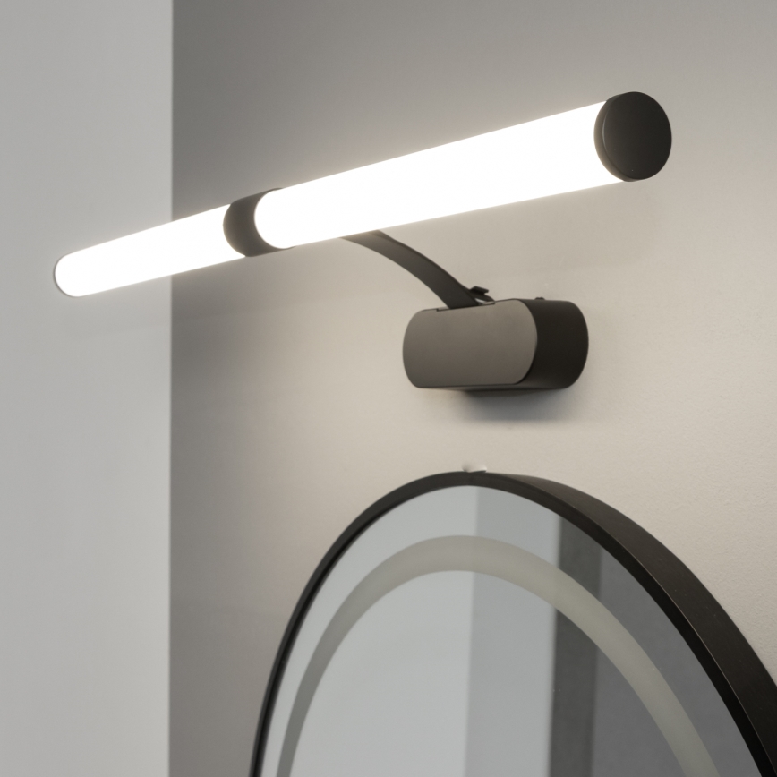 Brilagi - LED-vannitoa peegli valgusti 2-ühes TUBEO LED/8W/230V 60 cm IP44 must
