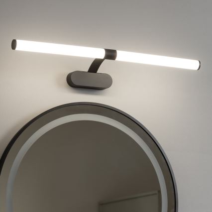 Brilagi - LED-vannitoa peegli valgusti 2-ühes TUBEO LED/8W/230V 60 cm IP44 must