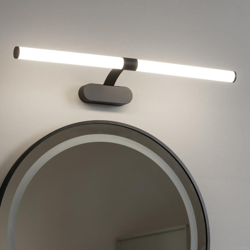 Brilagi - LED-vannitoa peegli valgusti 2-ühes TUBEO LED/8W/230V 60 cm IP44 must