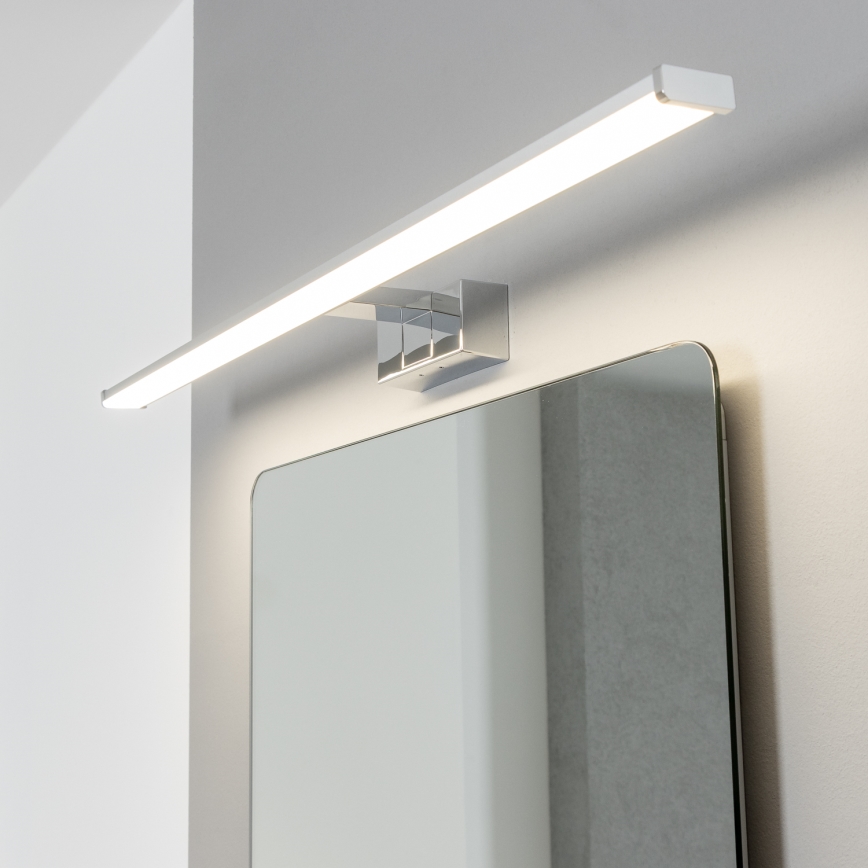 Brilagi – VESTRA 3-ühes LED-vannitoa peegli valgusti, LED/15W/230V, 80 cm, IP44, läikiv kroom