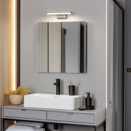 Brilagi - LED-vannitoa peegelvalgusti 3-ühes VESTRA LED/6W/230V 30 cm IP44 must