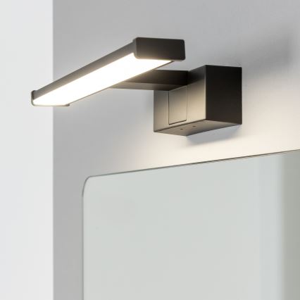Brilagi - LED-vannitoa peegelvalgusti 3-ühes VESTRA LED/6W/230V 30 cm IP44 must