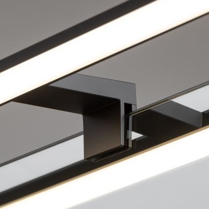 Brilagi - LED-vannitoa peegelvalgusti 3-ühes VESTRA LED/6W/230V 30 cm IP44 must