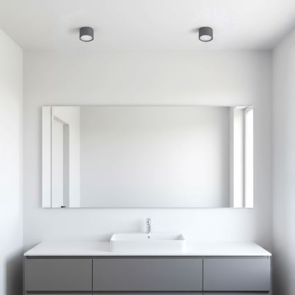 BRILAGI - LED Vannitoa punktvalgusti SMOOTH 1xGX53/15W/230V 60x82 mm antratsiit IP54