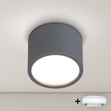 Brilagi - LED Vannitoa punktvalgusti SMOOTH 1xGX53/15W/230V antratsiit IP65