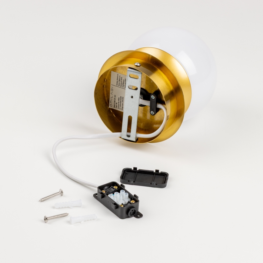 Brilagi - LED-vannitoa seinavalgusti BALL LED/6W/230V 3000/4000/6500K IP44 kuldne