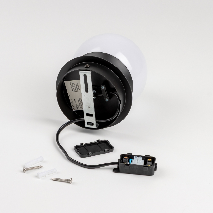 Brilagi - Vannitoa LED-seinavalgusti BALL LED/6W/230V 3000/4000/6500K IP44 must