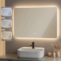 BRILAGI - LED-vannitoa soojendusega peegel DIANA LED/20 W/230 V 60×90 cm IP44 CRI 90 hämardatav + CCT
