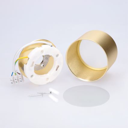 BRILAGI - LED Vannitoa suunavalgusti SMOOTH 1xGX53/15W/230V 60x82 mm kuldne IP54