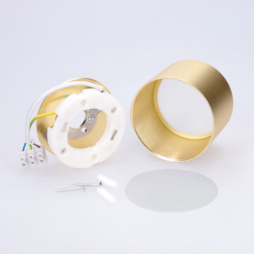 BRILAGI - LED Vannitoa suunavalgusti SMOOTH 1xGX53/15W/230V 60x82 mm kuldne IP54