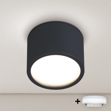 BRILAGI - LED Vannitoa spotvalgusti SMOOTH 1xGX53/15W/230V 60x82 mm must IP54