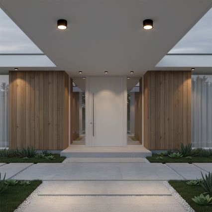 Brilagi - LED Vannitoa spotvalgusti SMOOTH 1xGX53/15W/230V must IP65